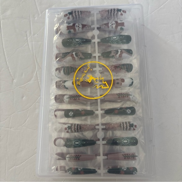 Imsohot 144 Nails Christmas Press on Nails Long NEW - Picture 1 of 3